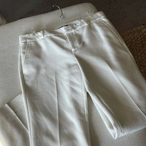 Banana Republic, Ryan, size 4, white pants.